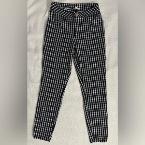 Checker Ankle Pants